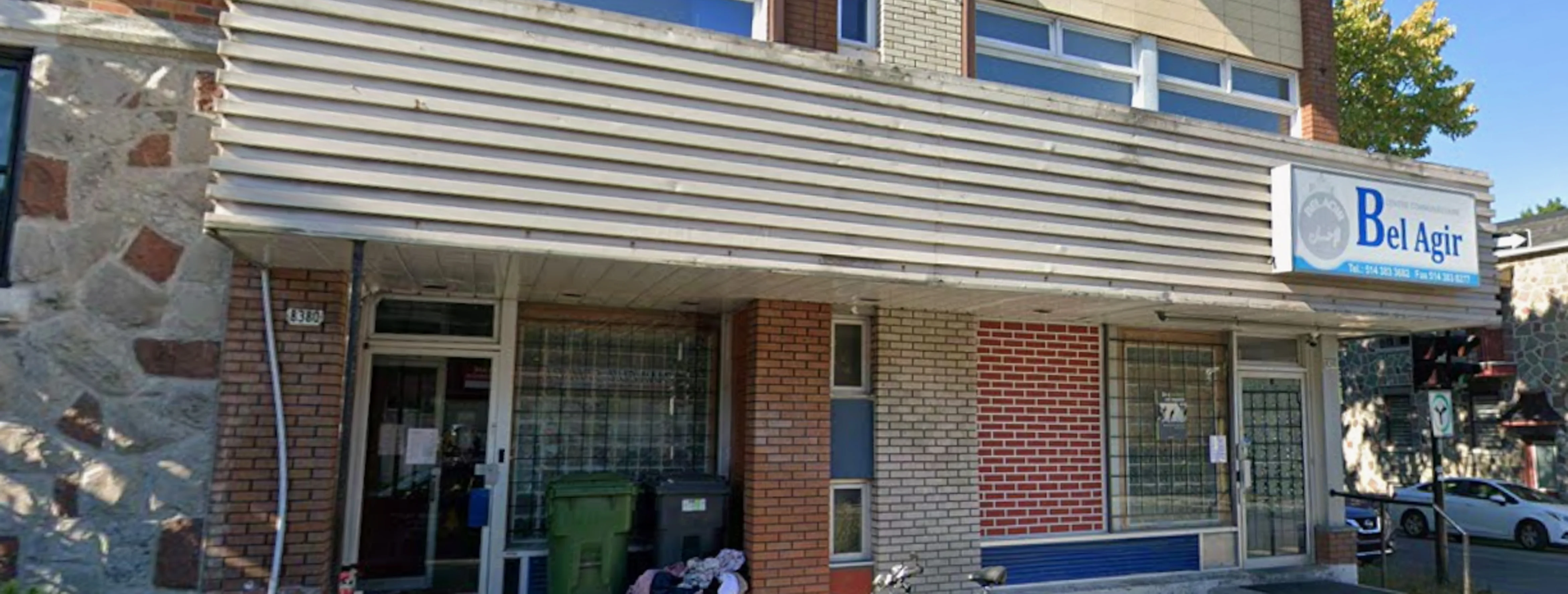 Exterior view of Centre Communautaire Bel Agir Montréal building